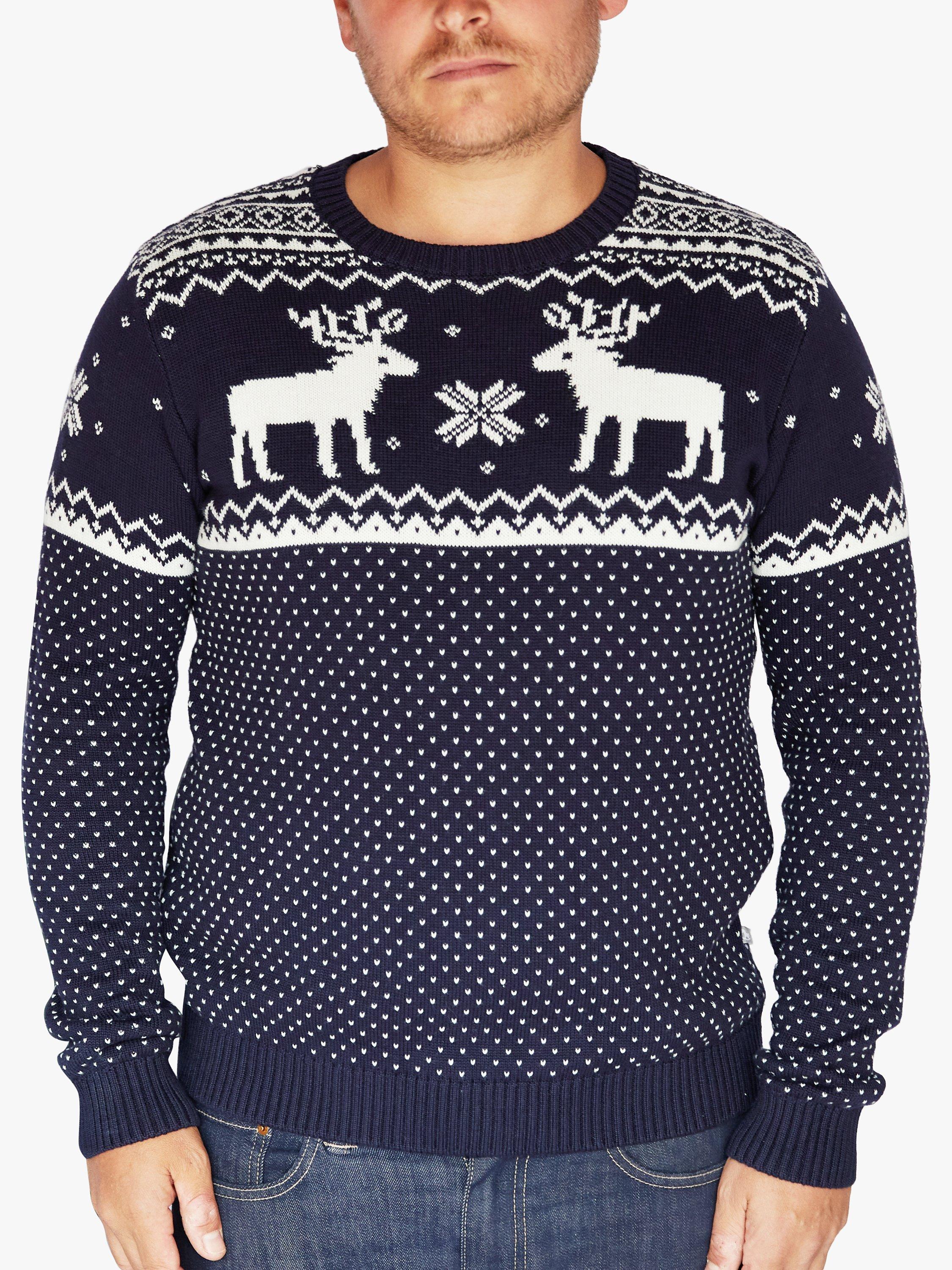 The Little Tailor Mens Fairisle Christmas Jumper