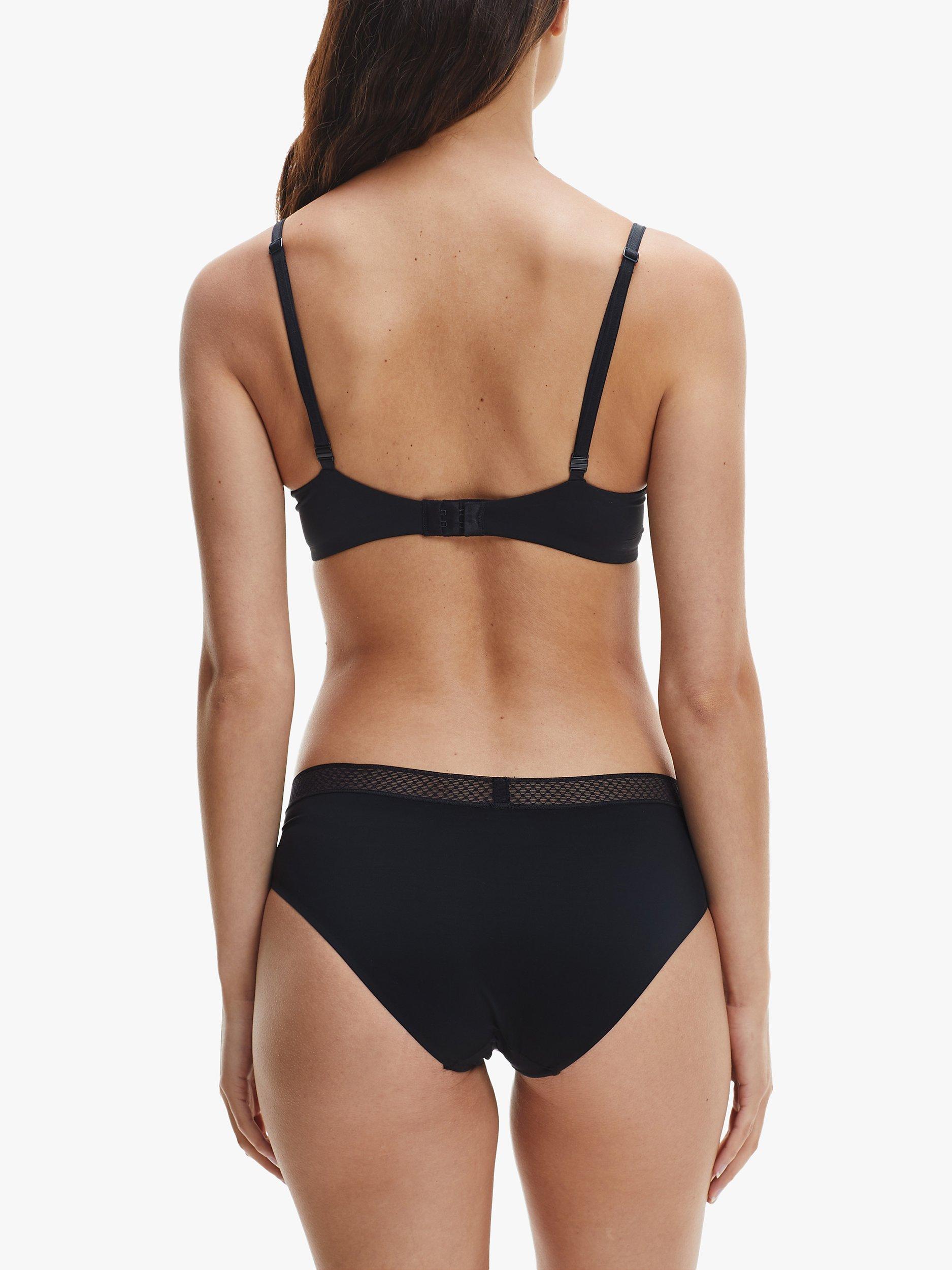 Calvin Klein Everyday Essential Bikini Knickers, Black, XS