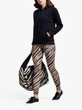 HotSquash All Day Animal Print Leggings, Camel/Multi