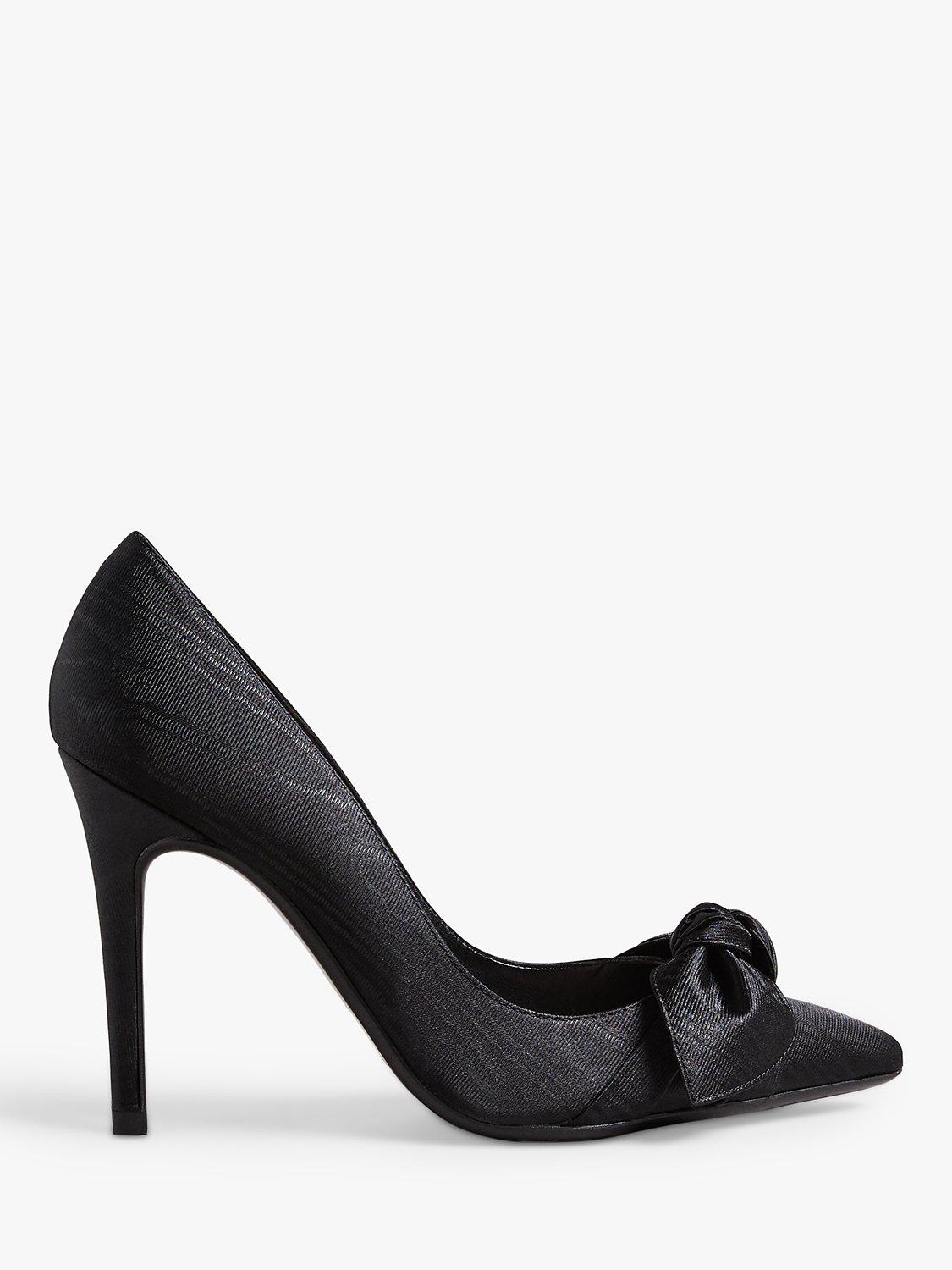 Ted Baker Hyana Moire Satin Bow Court Shoes