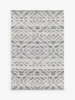 John Lewis Aztec Indoor/Outdoor Rug, Grey
