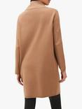 Phase Eight Paloma All-Over Stud Embellished Knit Coatigan, Camel