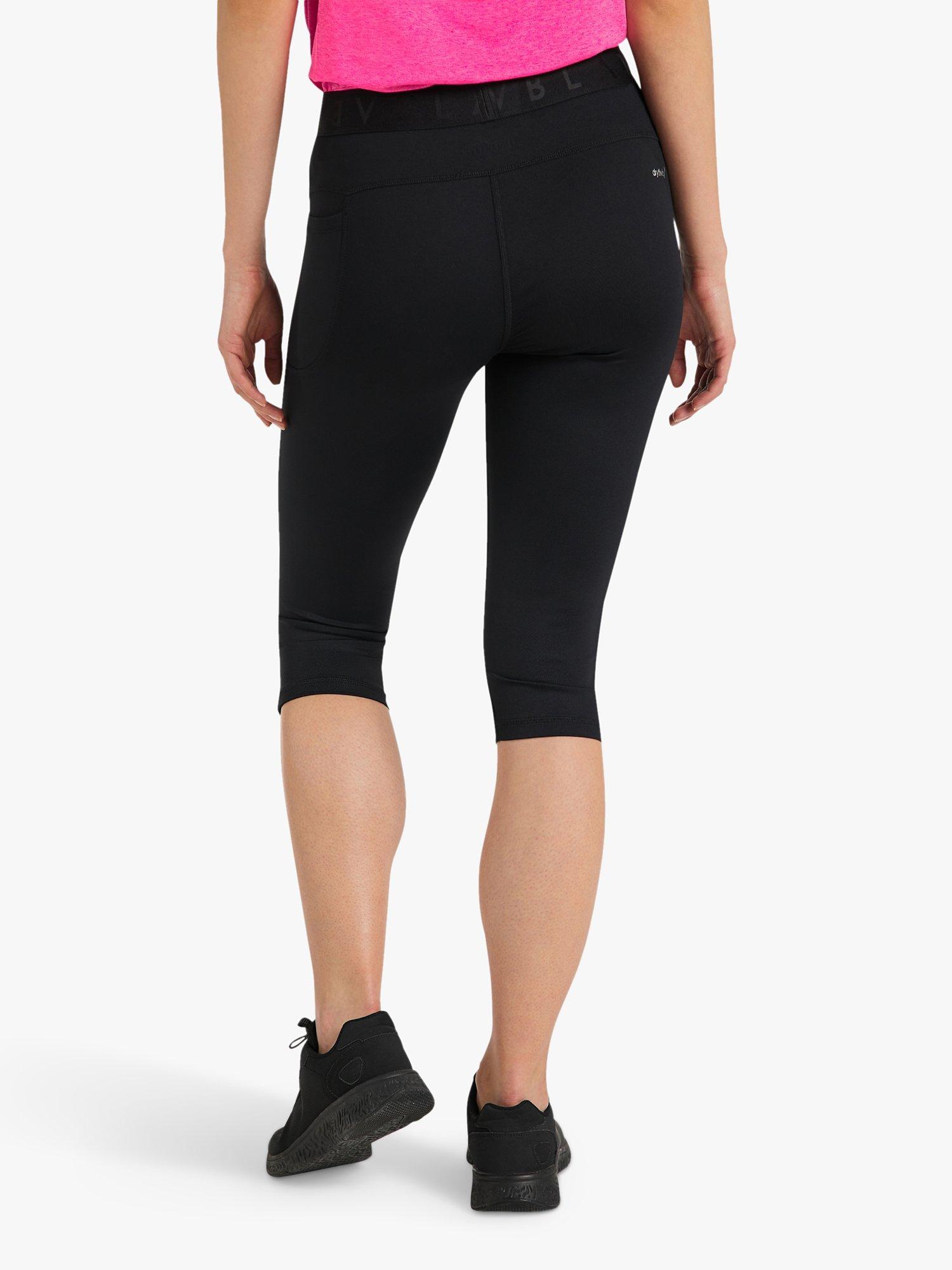 Product image 2 of 6, which shows Venice Beach Alvia 3/4 Leggings, Black, XS
