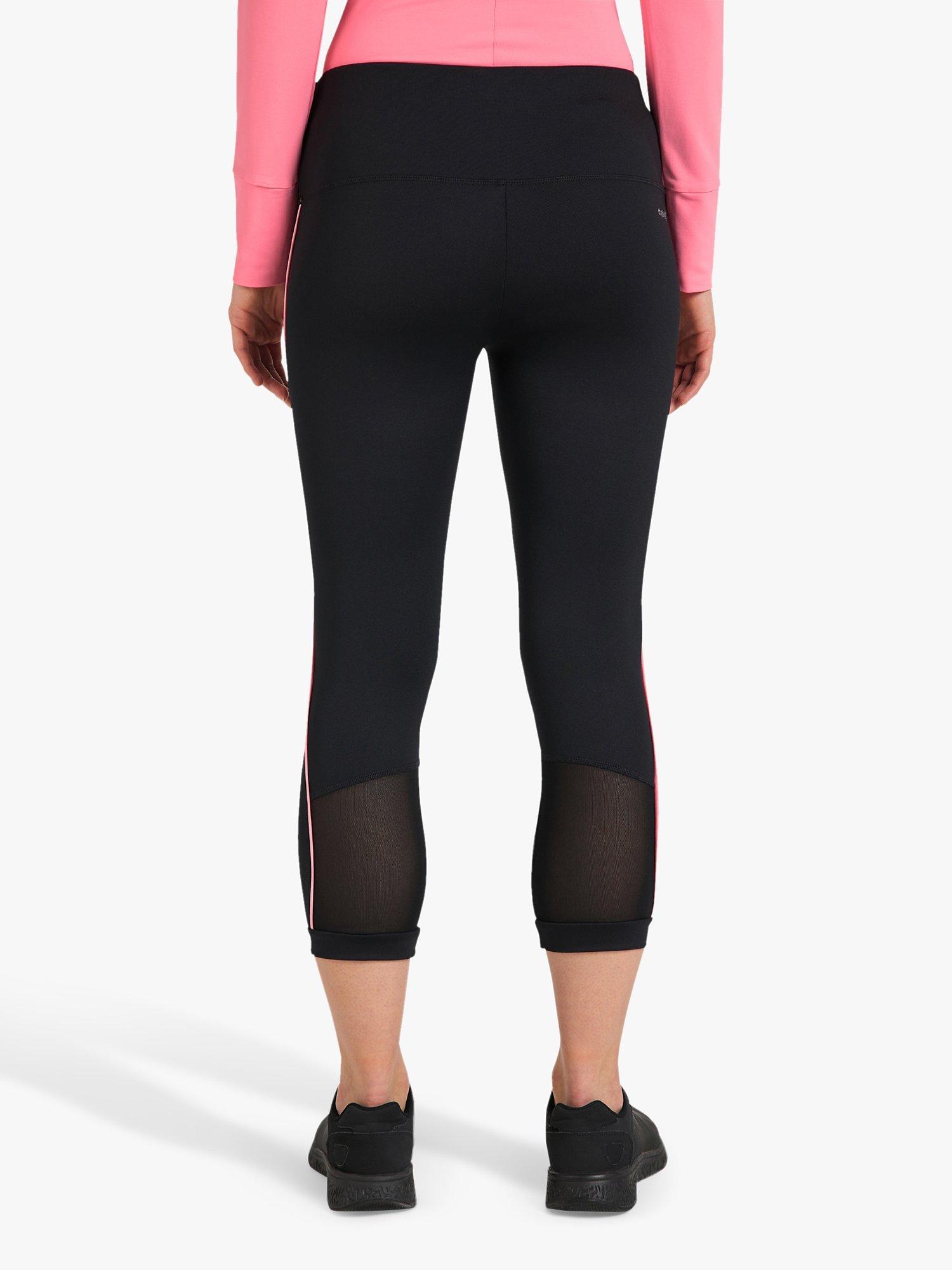 Venice Beach Kimberly 3/4 Leggings, Black/Opal Grey, S