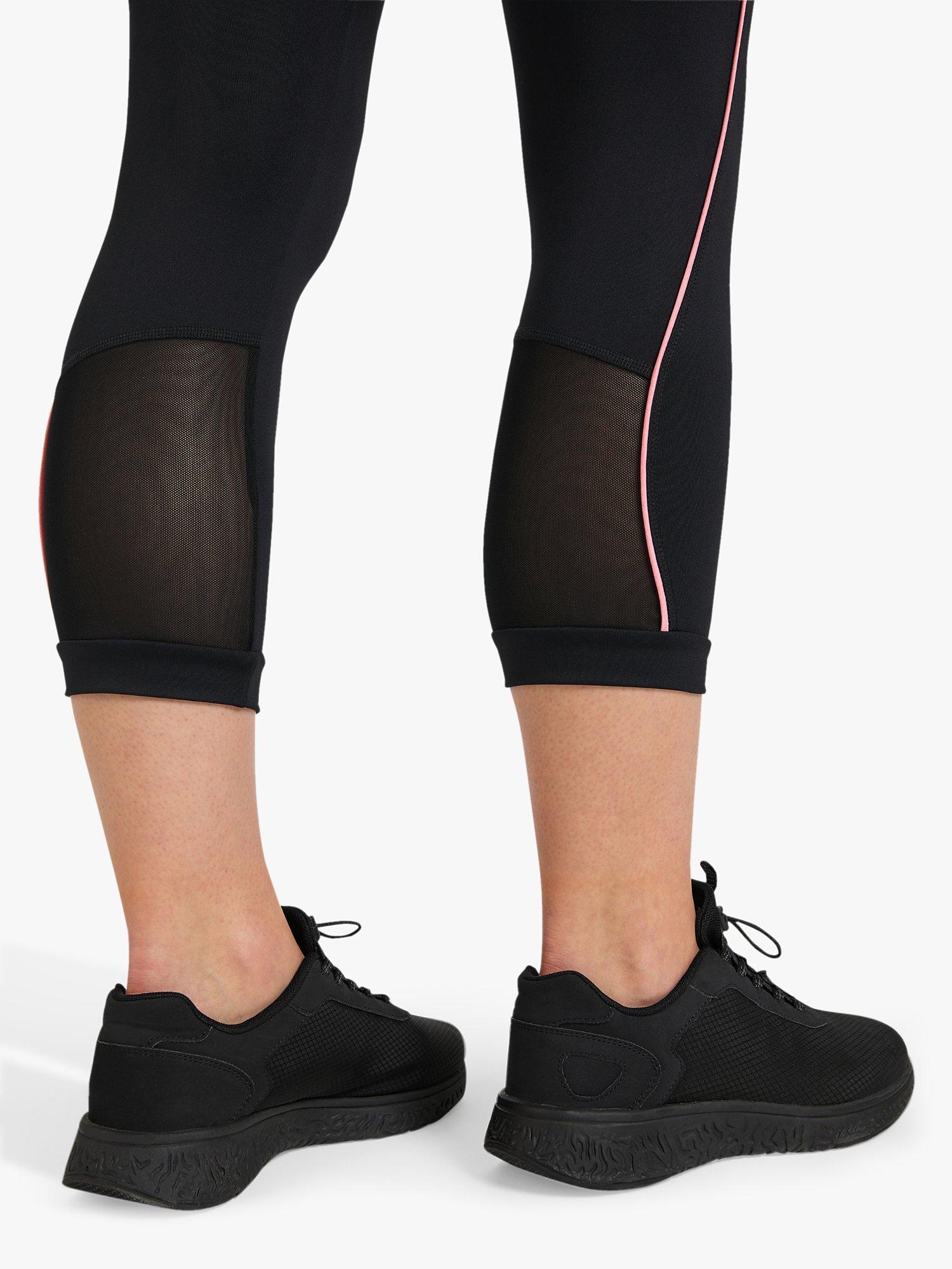 Product image 5 of 6, which shows Venice Beach Kimberly 3/4 Leggings, Black/Opal Grey, S