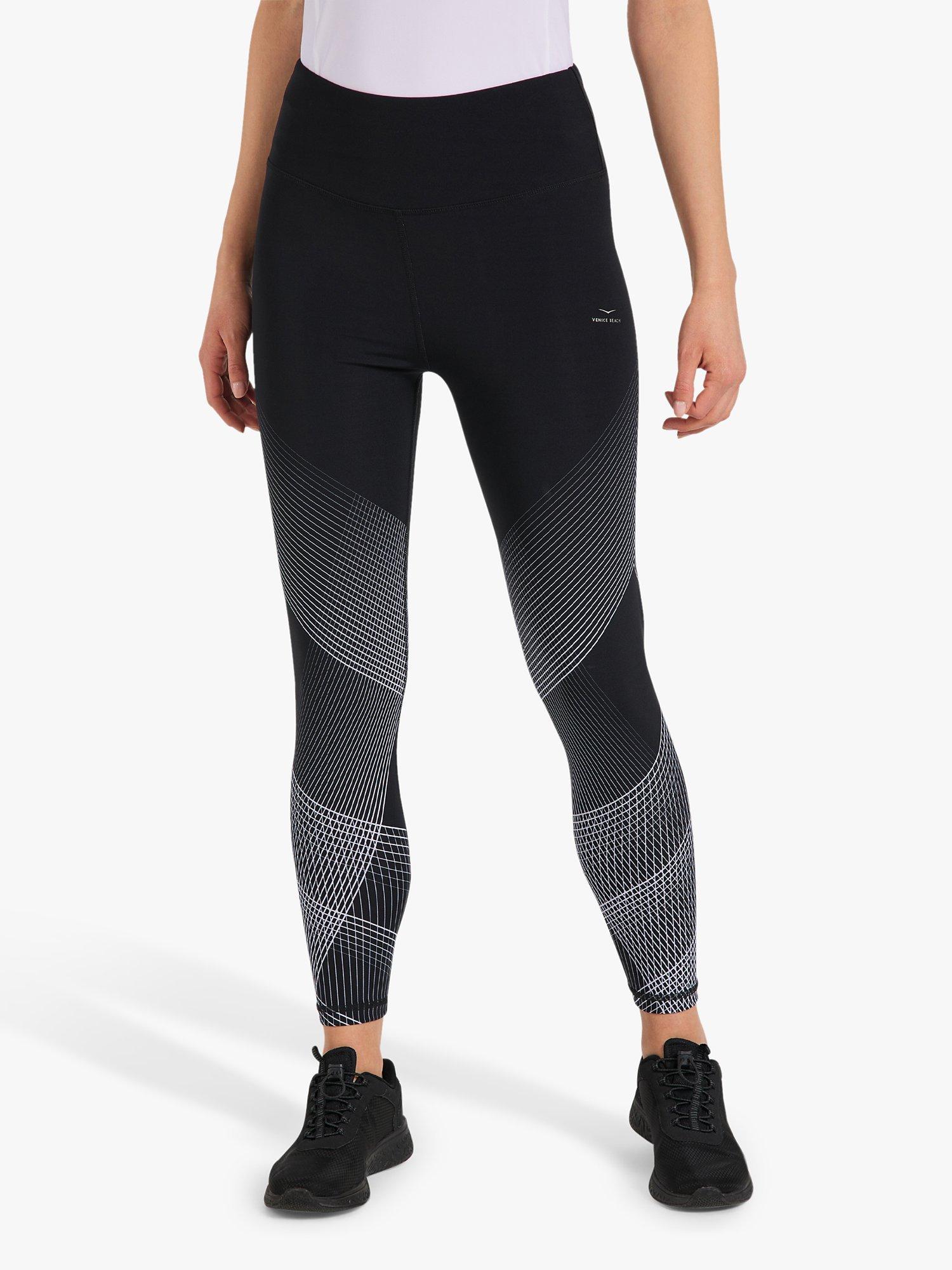 Venice Beach Melrose Leggings, Tech Grid Black