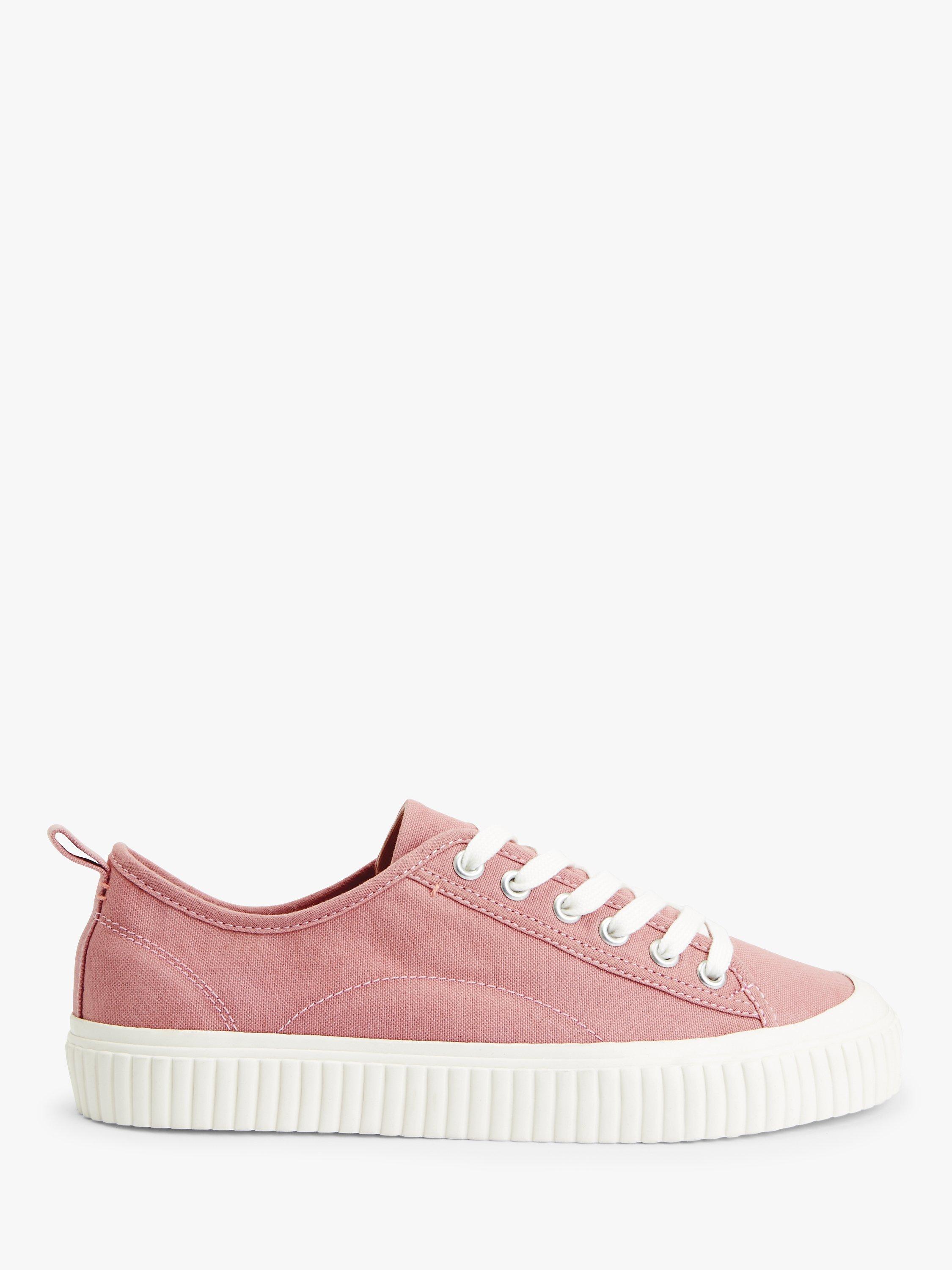 Kin Emilia Canvas Lace Up Trainers