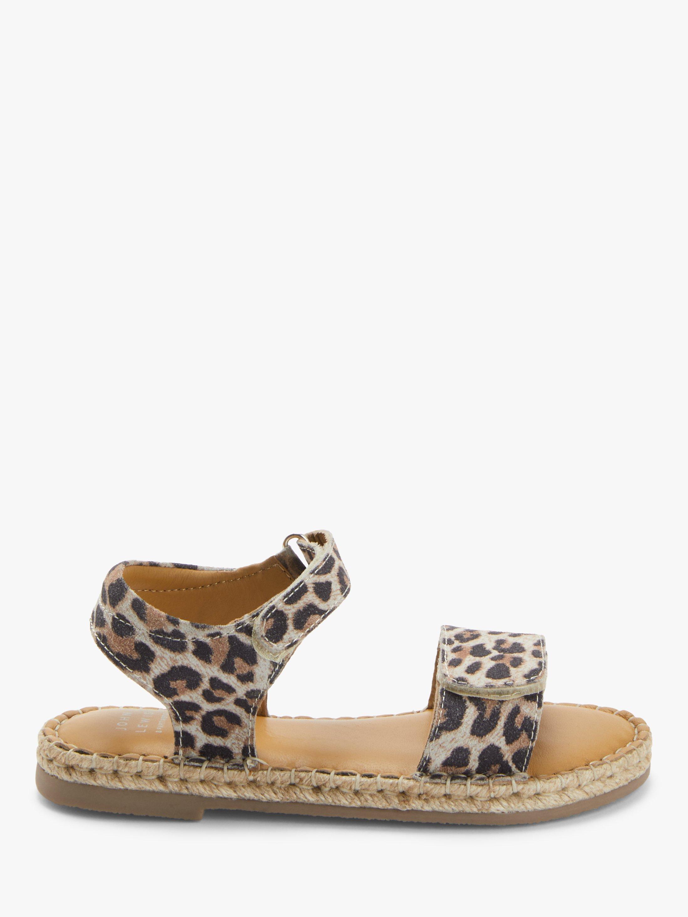 John Lewis Kids' Animal Neon Sandals