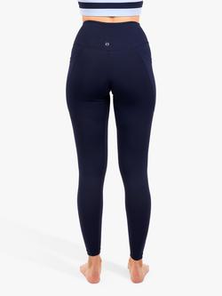 Zozimus Perform Plain Leggings, Navy - view 2, Navy