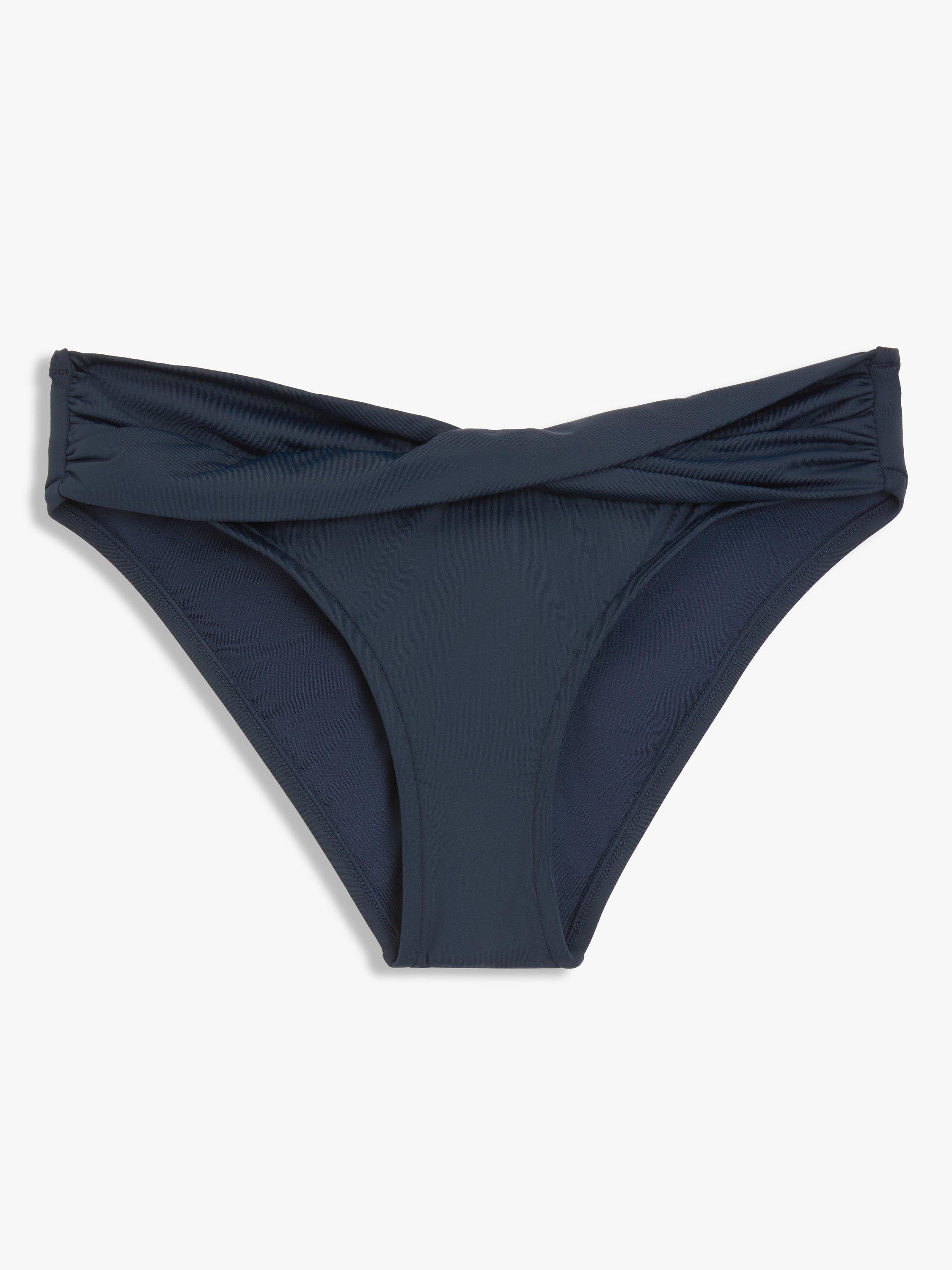 Plain navy bikini bottoms on sale