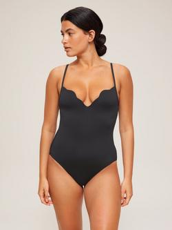 Seafolly Petal Edge Sweetheart Swimsuit, Indigo, Indigo