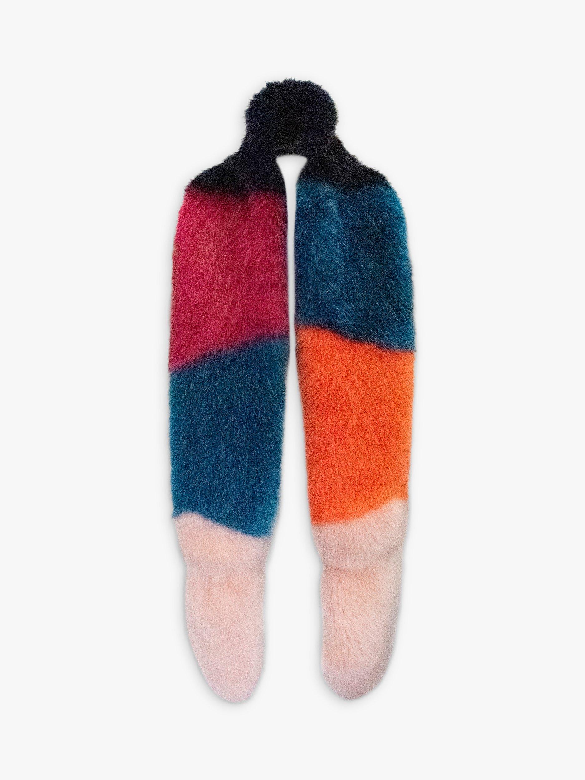 NRBY Gilly Faux Fur Scarf, Multi, One Size