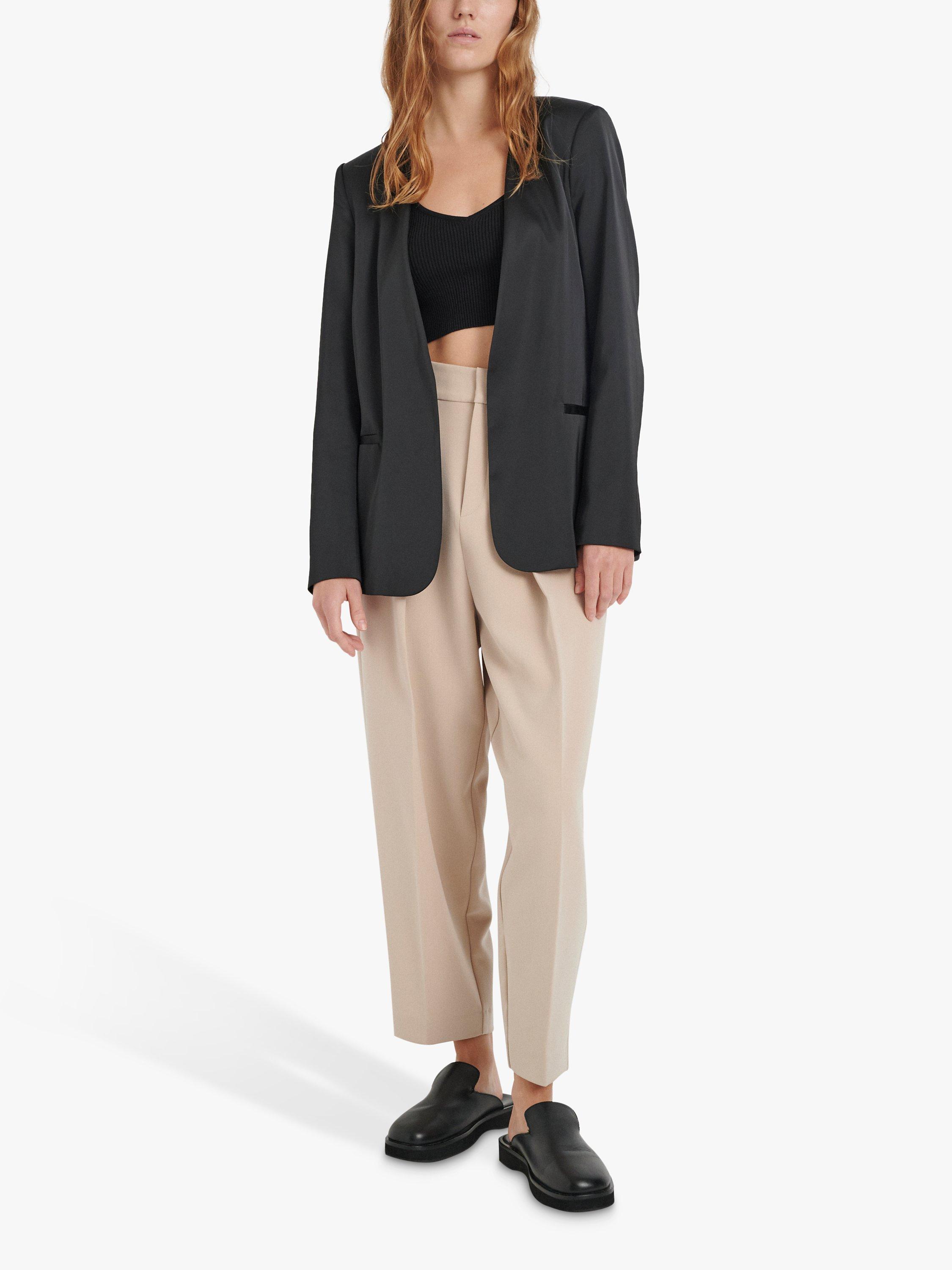 InWear Zilky Collarless Blazer, Black
