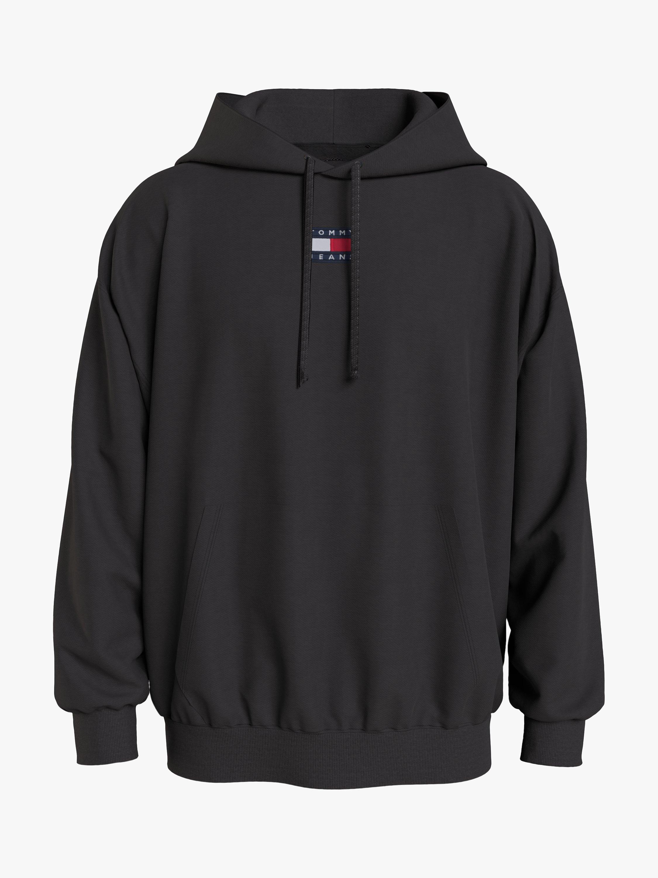 Tommy Jeans Badge Hoodie, Black