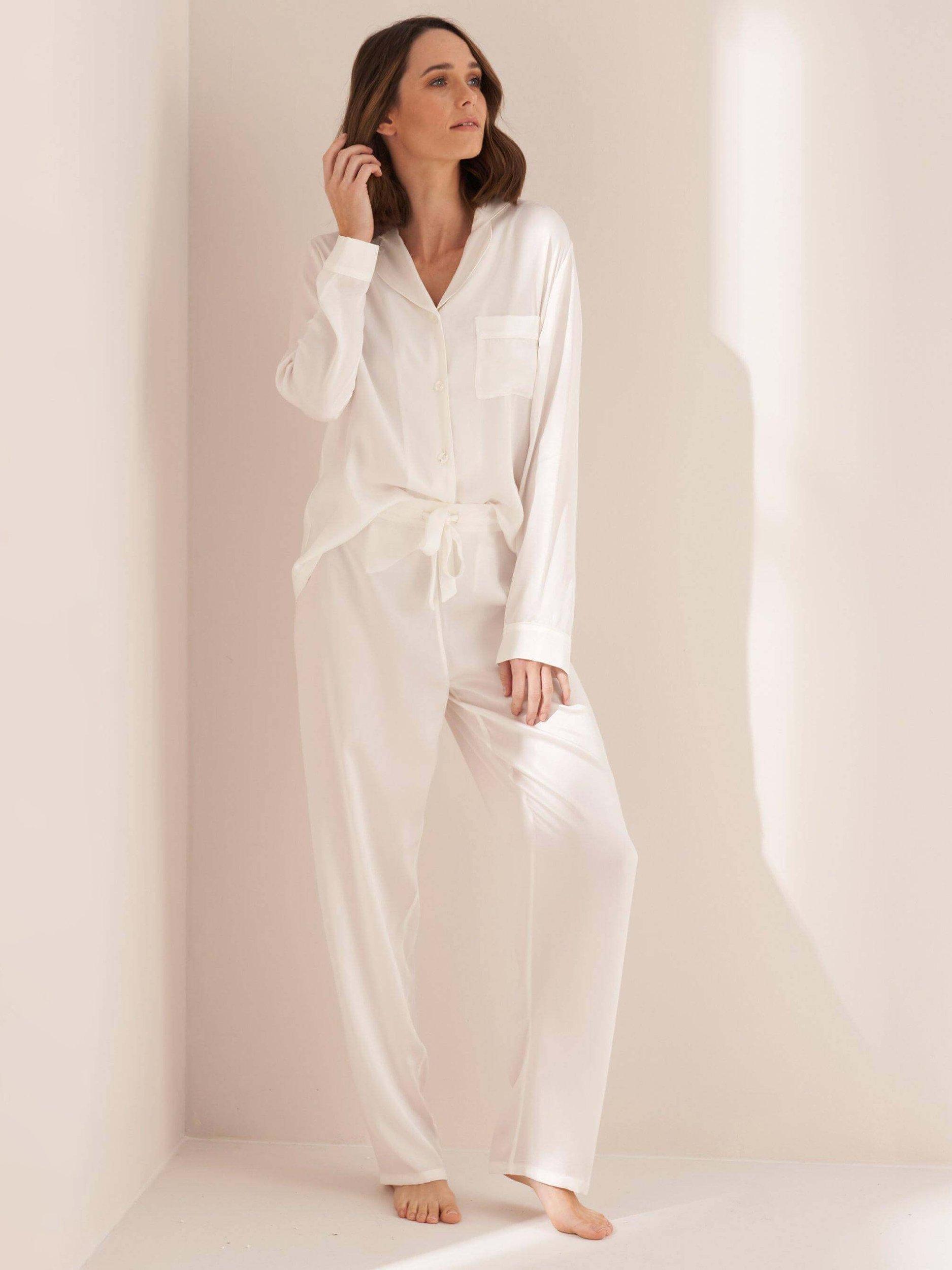 John lewis silk pajamas sale