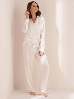 Truly Silk Pyjama Set - view 2, Ivory
