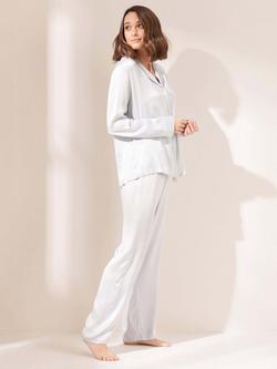 Truly Silk Pyjama Set - view 2, Dusty Blue