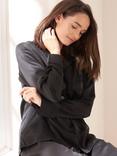 Truly Silk Pyjama Set, Black