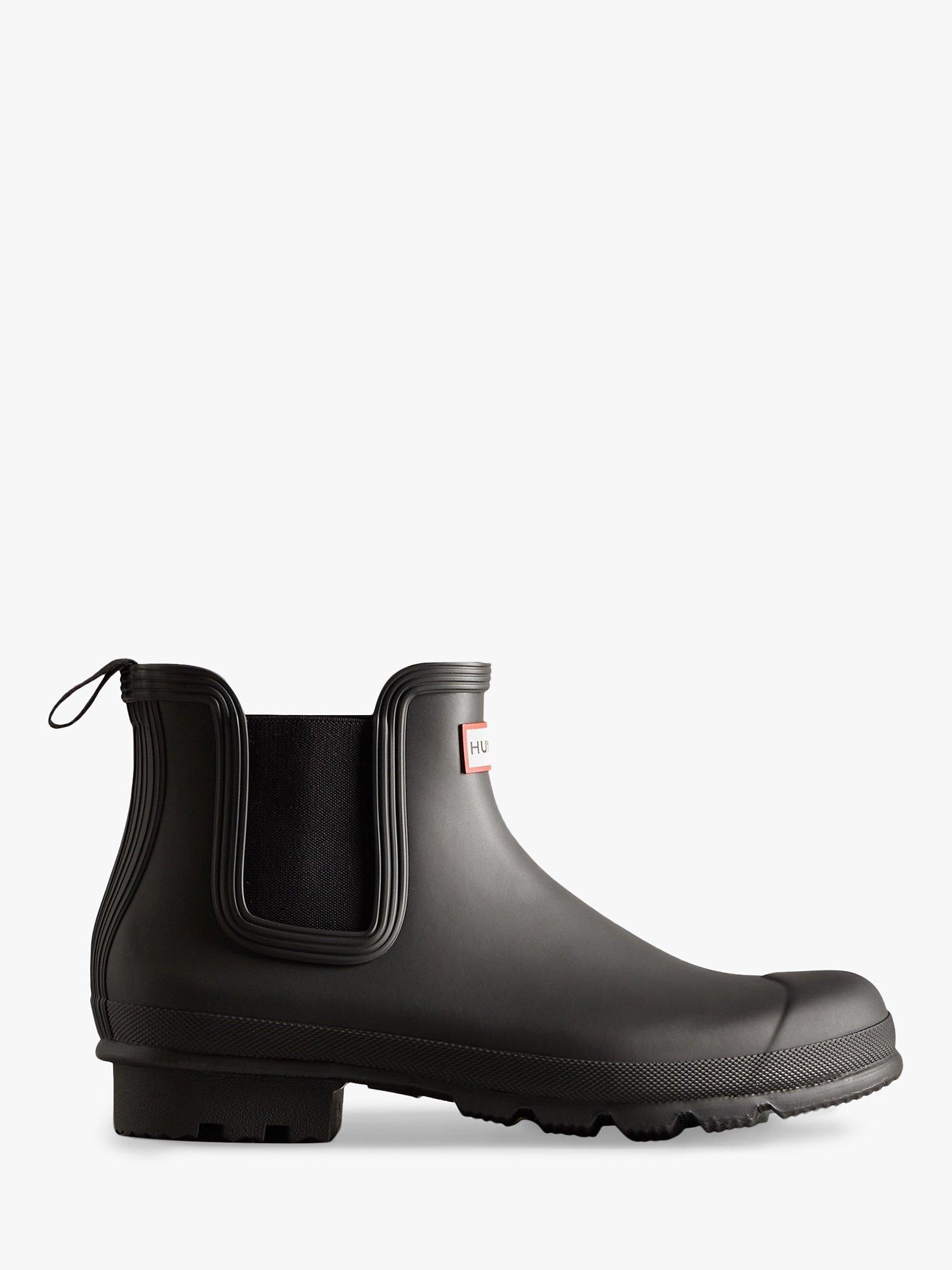 Black chelsea wellies hotsell