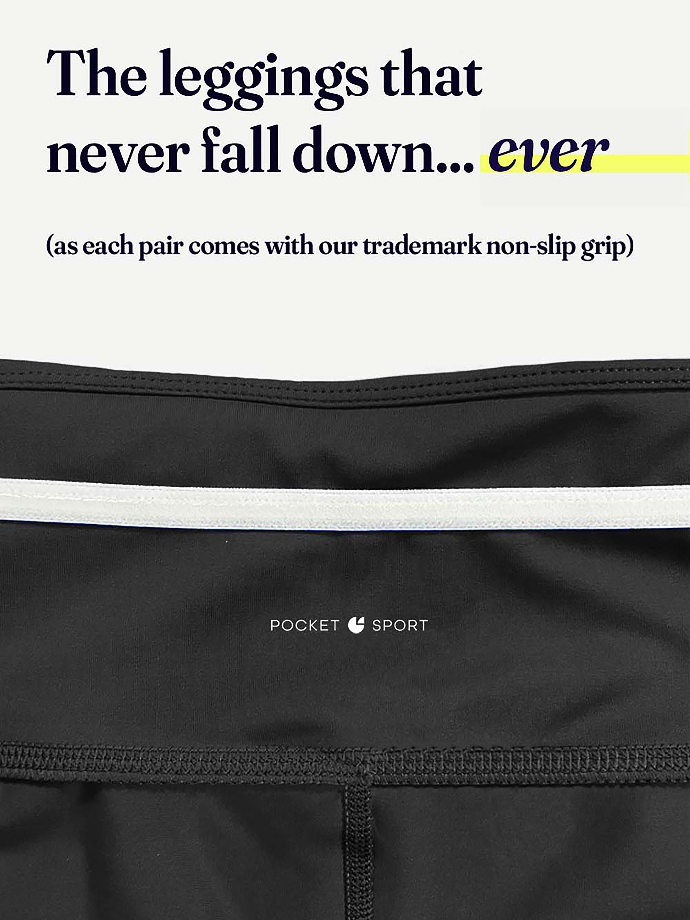 Product image 4 of 4, which shows Pocket Sport Claude 7/8 Leggings, Black, XS