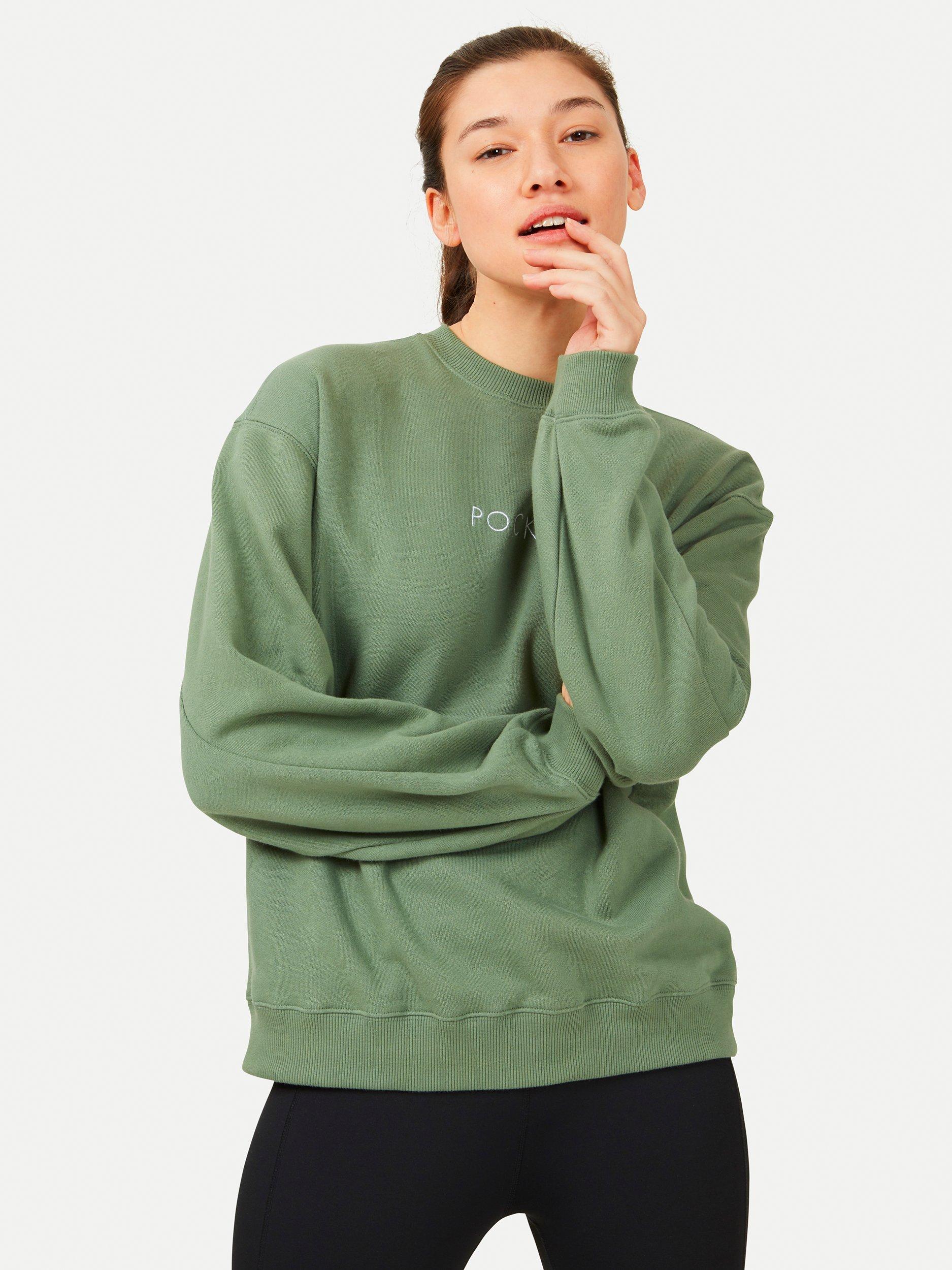 Pocket Sport Logo Sweatshirt, Sage