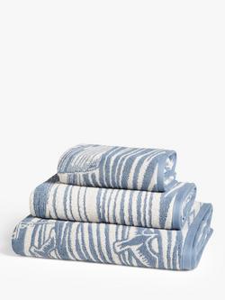 Mini Moderns Whitby Towels, Washed Denim
