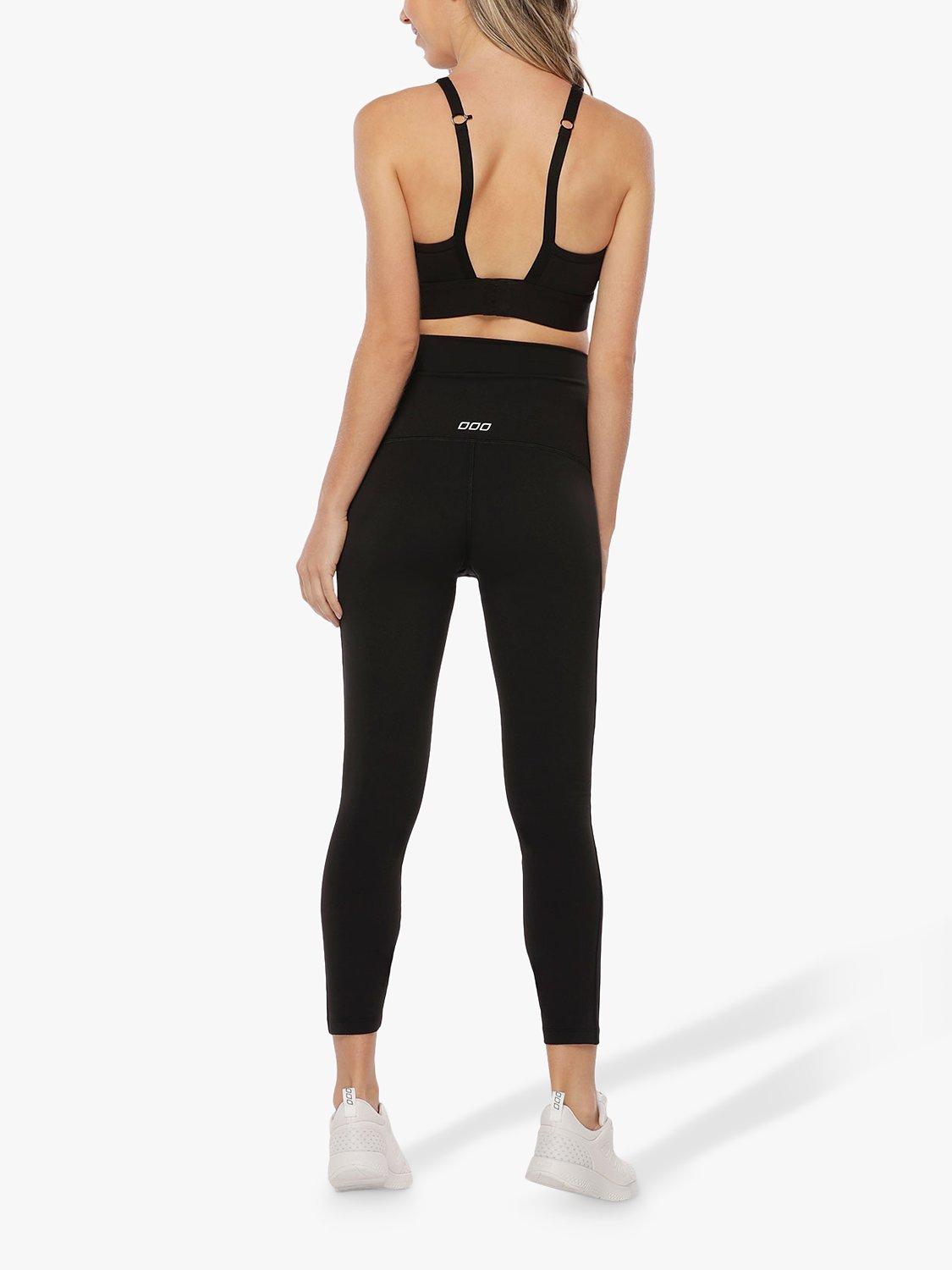 Product image 5 of 6, which shows Lorna Jane Full Coverage Ankle Biter Length Maternity Gym Leggings, Black, XS