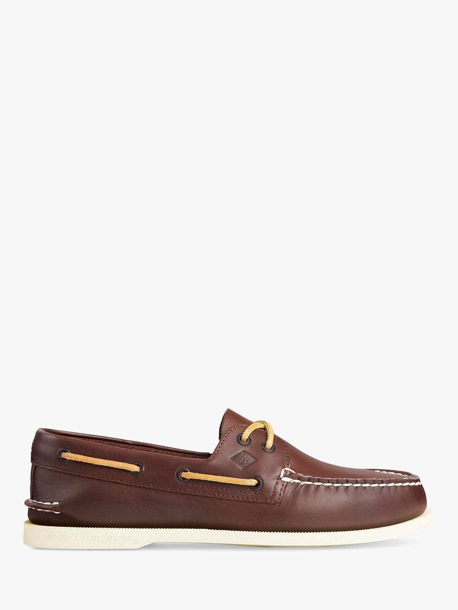 Sperry Authentic Original Leather Boat Shoes, Brown