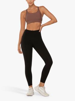 Lorna Jane Amy Phone Pocket Ankle Biter Gym Leggings - view 2, Black