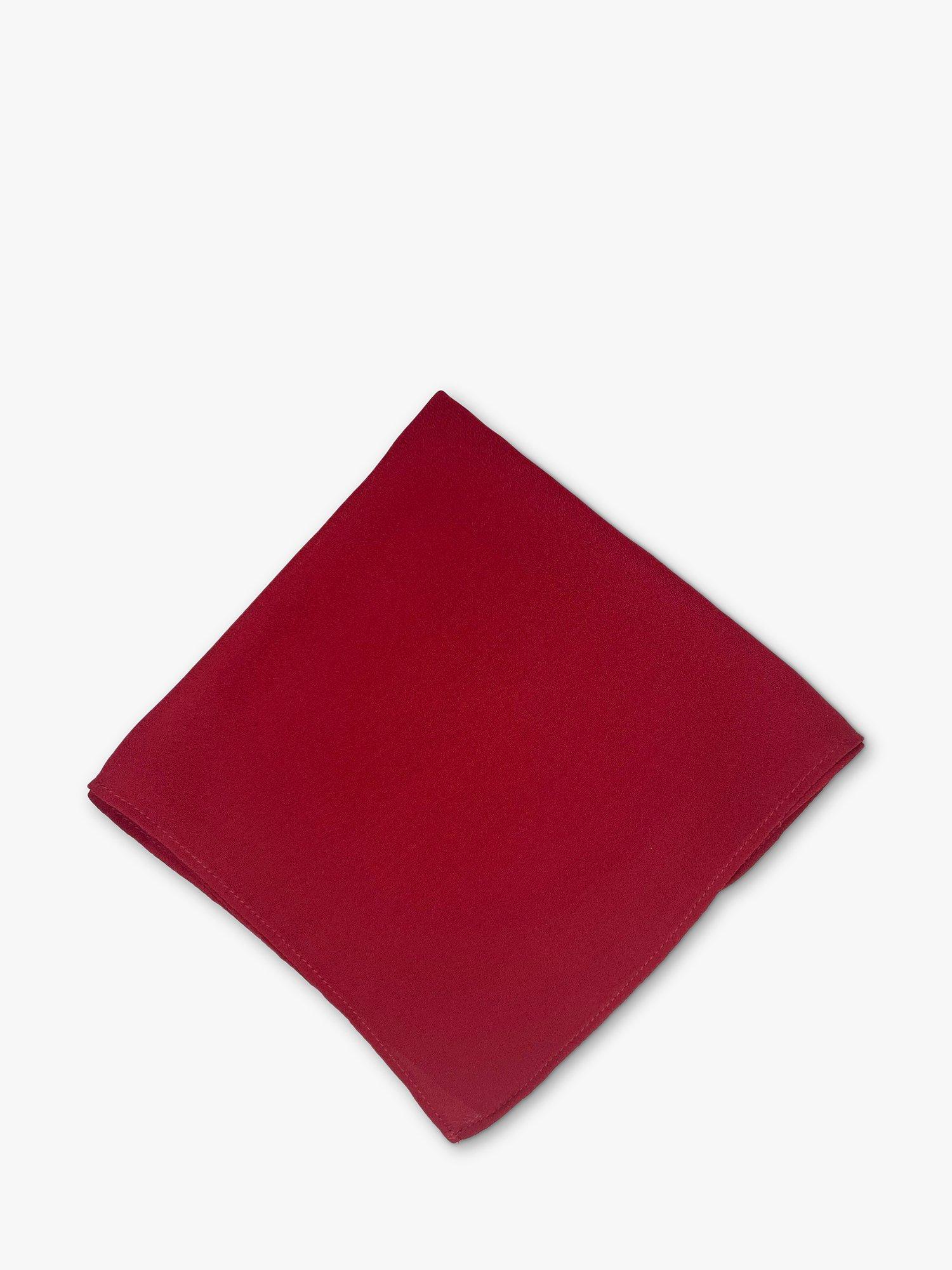 Product image 1 of 1, which shows Rewritten Pocket Square, Chianti, One Size