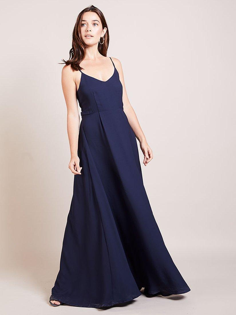 Rewritten Ibiza Camisole Bridesmaid Dress, Ink