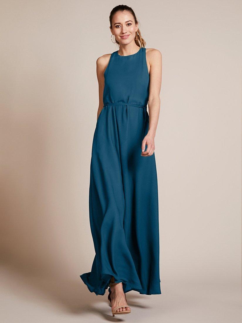 Rewritten Vienna A-Line Bridesmaid Dress, Forest