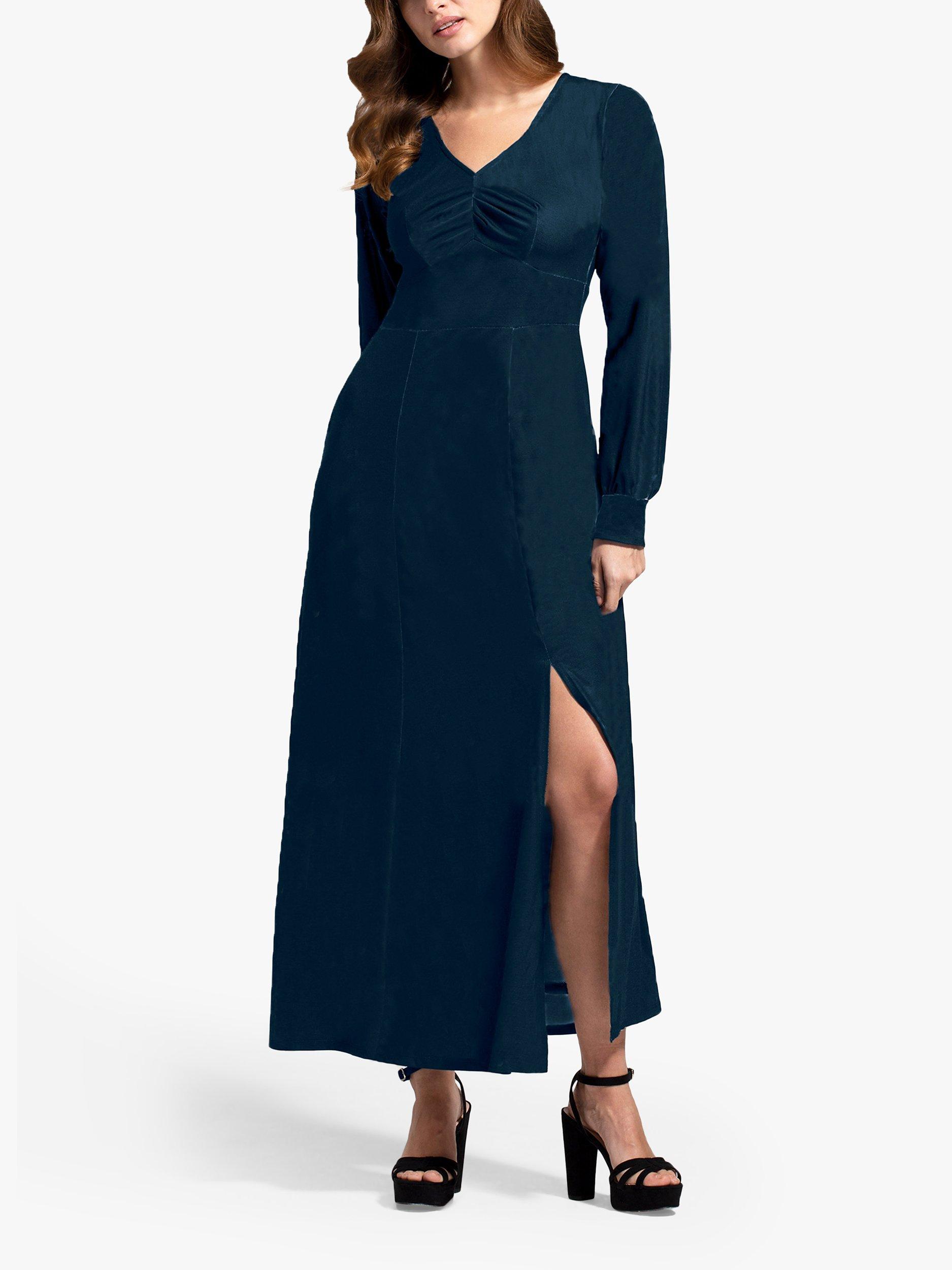 John lewis long sleeve maxi dress best sale