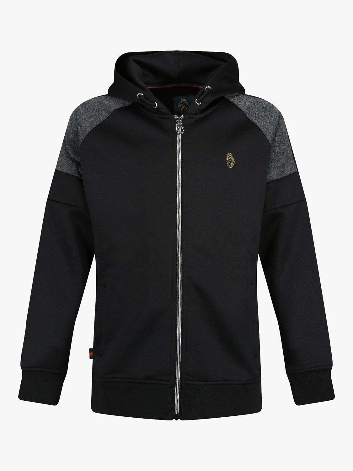 LUKE 1977 Kas Zip Up Hoodie, Black