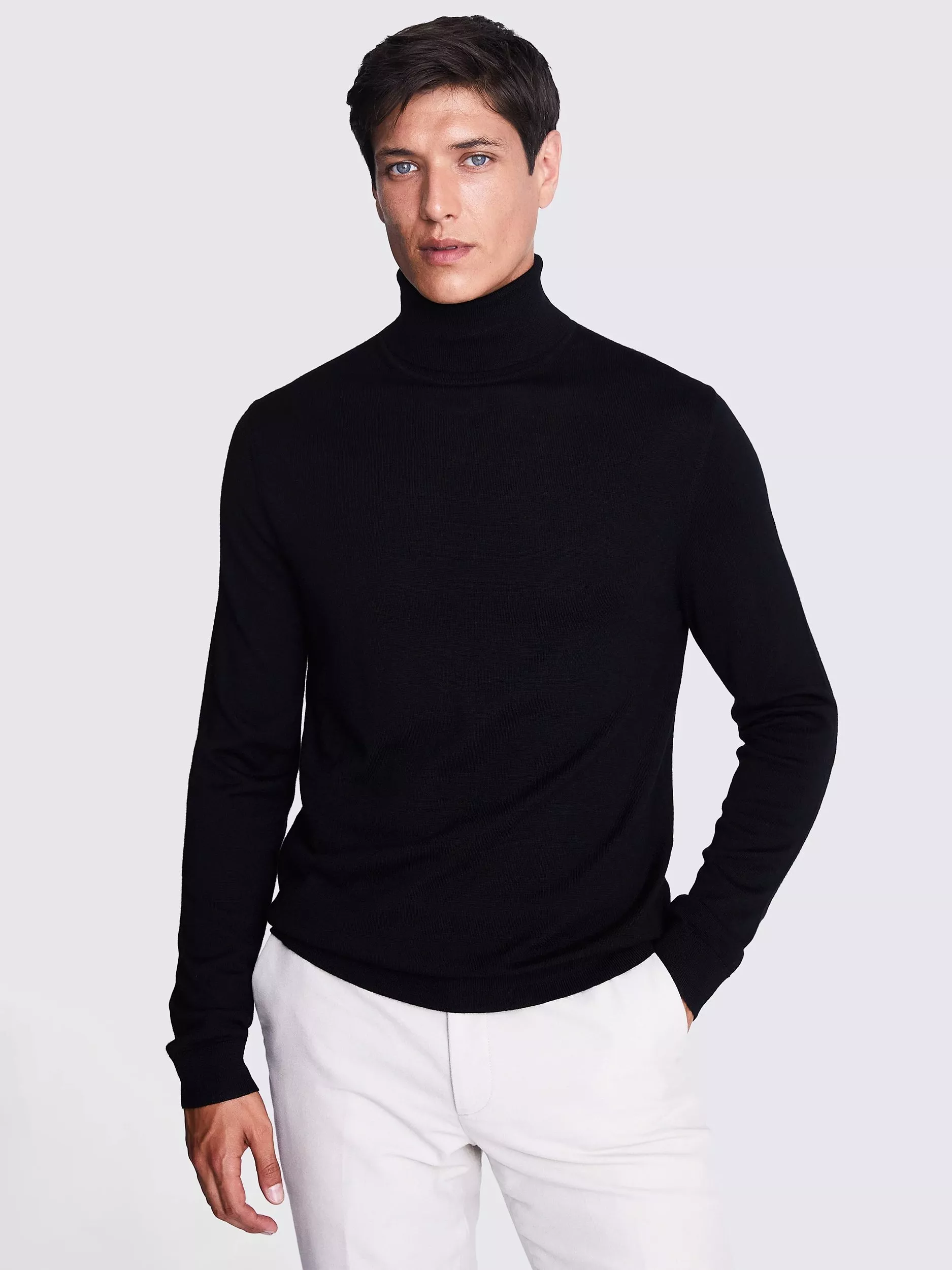 Men s Turtleneck Roll Neck Sweaters Men s Rollneck Sweaters John Lewis Partners