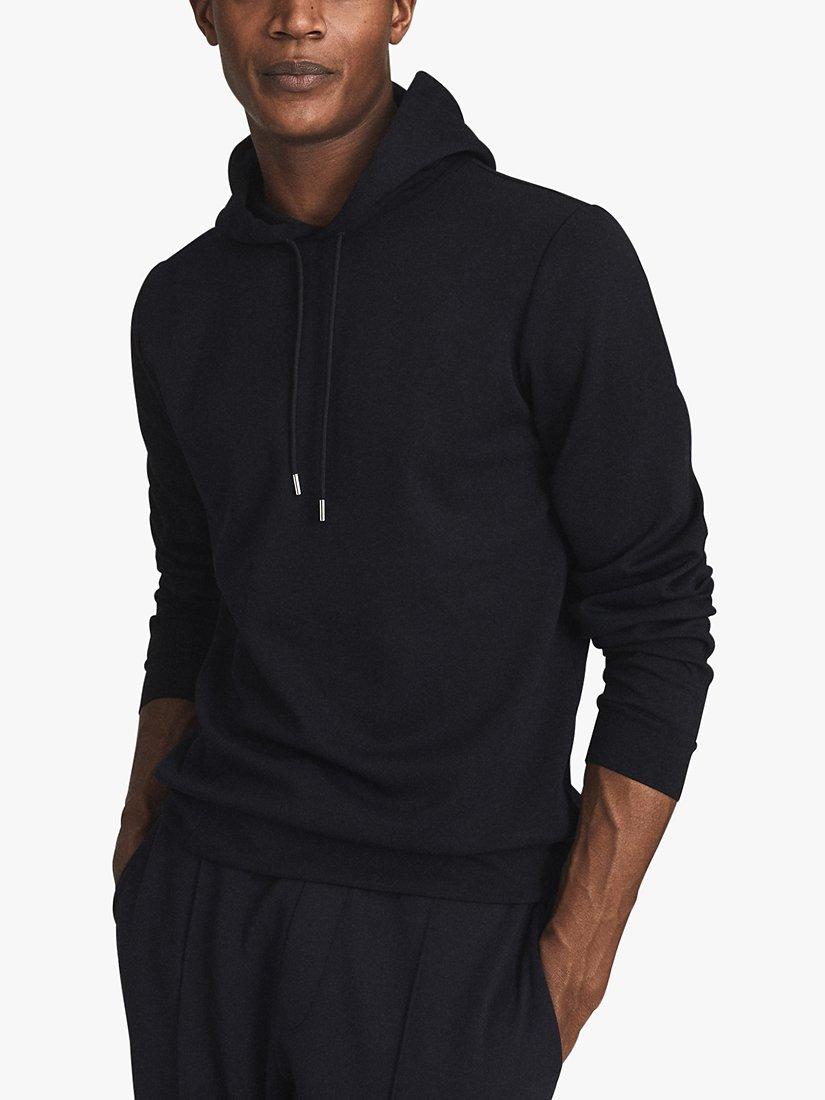 Reiss Fabien Hoodie, Navy