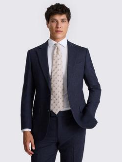 Moss Tailored Fit Herringbone Jacket, Ink