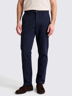 Moss Tailored Stretch Chinos, Navy