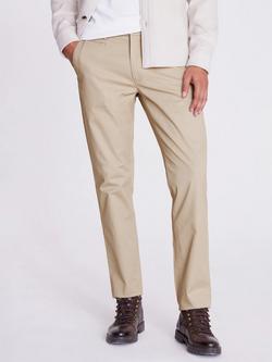 Moss Tailored Stretch Chinos, Stone