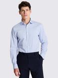 Moss Slim Stretch Shirt, Sky