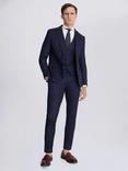 Moss Slim Fit Twisted Wool Blend Jacket