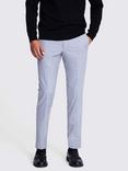 Moss Slim Fit Stretch Trousers, Grey