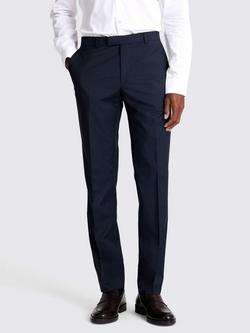 Moss Slim Fit Stretch Trousers, Ink