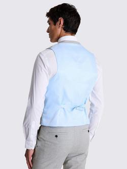 Moss Slim Fit Stretch Waistcoat - view 2, Grey