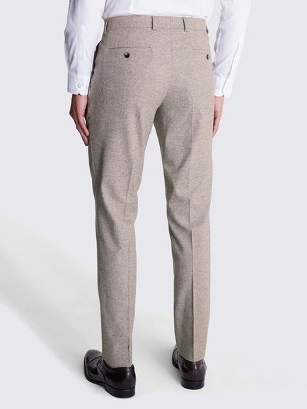 Moss Slim Fit Suit Trousers, Neutral - view 2, Neutral