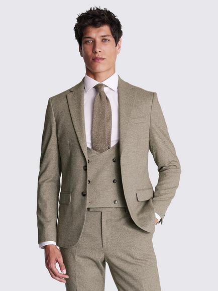 Moss Slim Fit Suit Jacket, Netural, Neutral