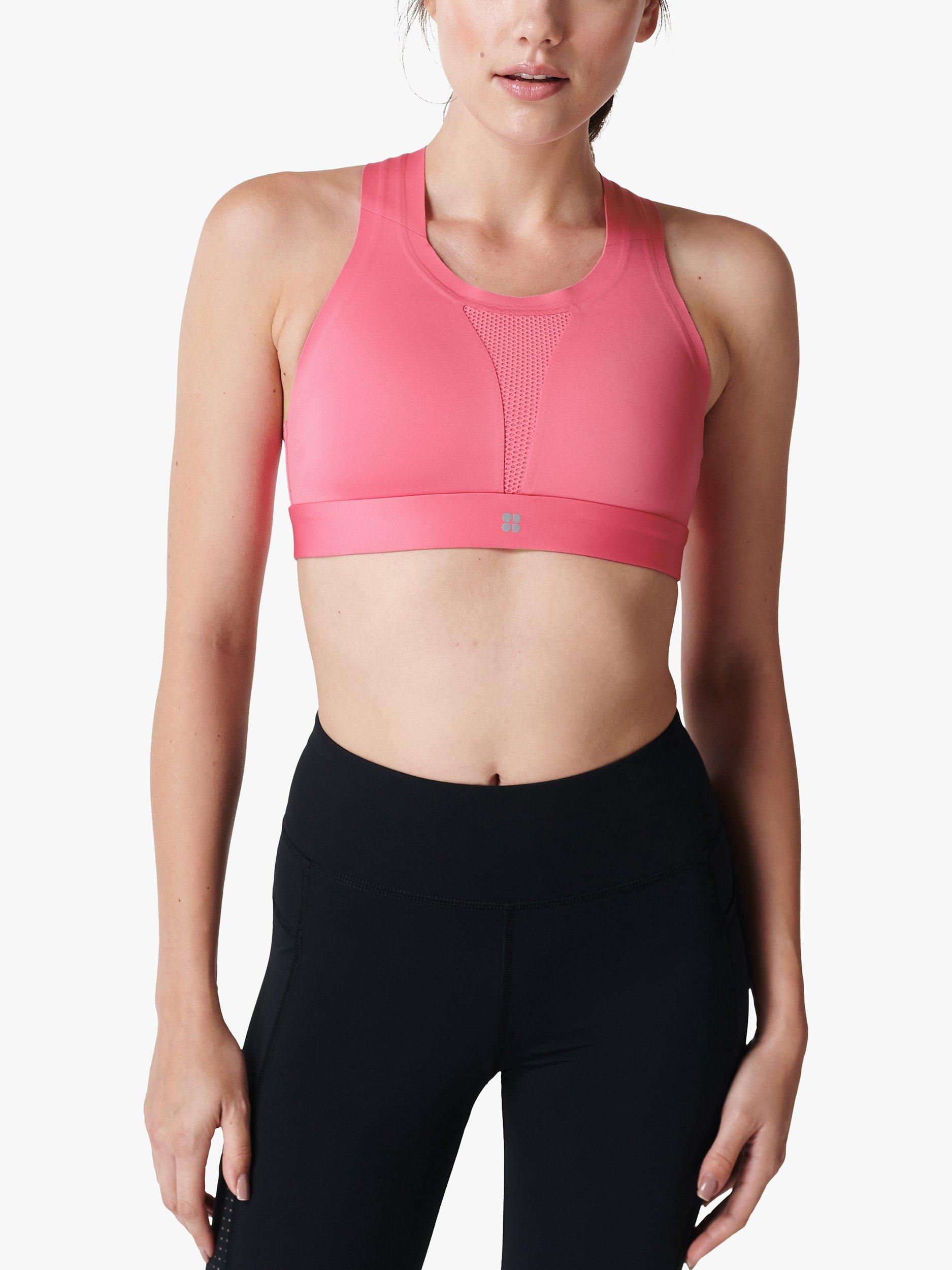Sweaty Betty All Train Sports Bra, Camellia Pink