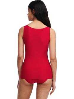 Chantelle Soft Stretch Vest - view 2, Poppy Red