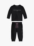 Tommy Hilfiger Baby Essential Logo Crew Neck Sweatshirt and Joggers Set