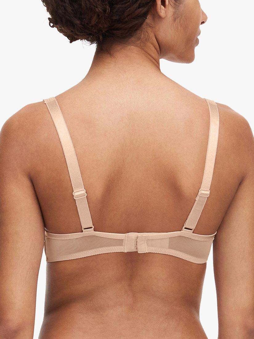 Product image 3 of 3, which shows Chantelle Chic Essential Memory Foam T-Shirt Bra, Golden Beige, 32B